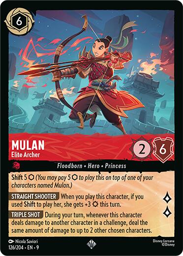 Mulan - Elite Archer (126/204) [Fabled] | I Want That Stuff Brandon