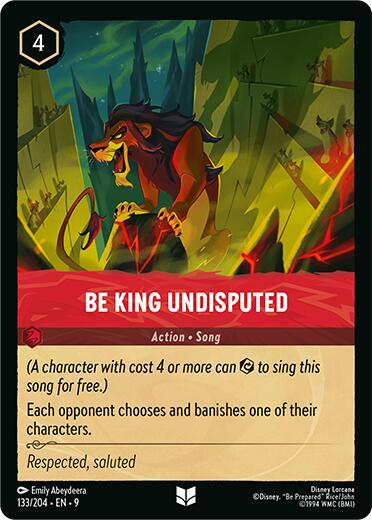 Be King Undisputed (133/204) [Fabled] | I Want That Stuff Brandon
