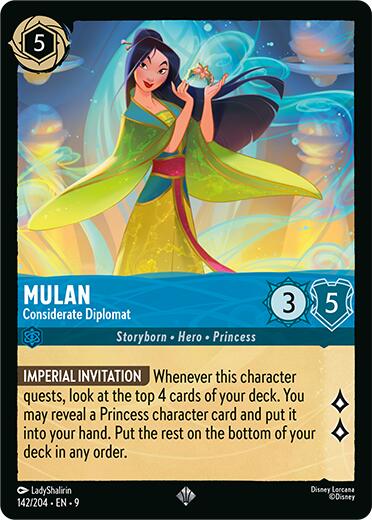 Mulan - Considerate Diplomat (142/204) [Fabled] | I Want That Stuff Brandon