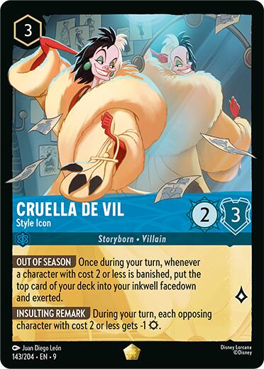 Cruella De Vil - Style Icon (143/204) [Fabled] | I Want That Stuff Brandon