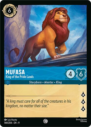 Mufasa - King of the Pride Lands (144/204) [Fabled] | I Want That Stuff Brandon