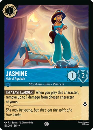 Jasmine - Heir of Agrabah (155/204) [Fabled] | I Want That Stuff Brandon