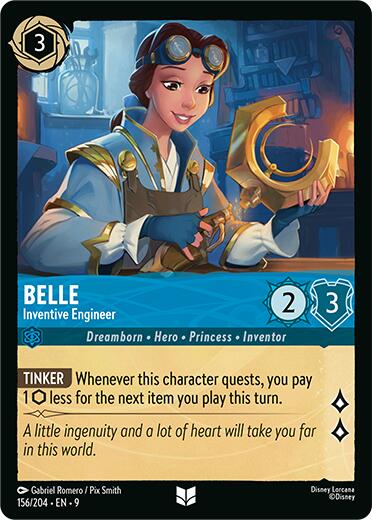 Belle - Inventive Engineer (156/204) [Fabled] | I Want That Stuff Brandon