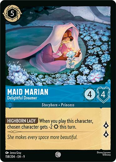 Maid Marian - Delightful Dreamer (158/204) [Fabled] | I Want That Stuff Brandon
