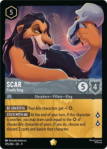 Scar - Finally King (175/204) [Fabled] | I Want That Stuff Brandon