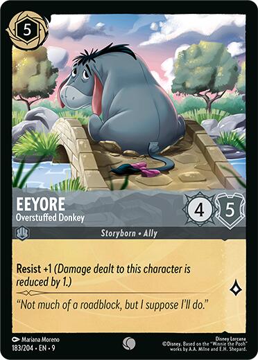 Eeyore - Overstuffed Donkey (183/204) [Fabled] | I Want That Stuff Brandon