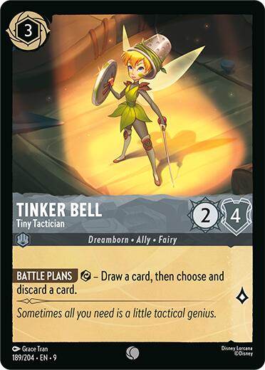 Tinker Bell - Tiny Tactician (189/204) [Fabled] | I Want That Stuff Brandon