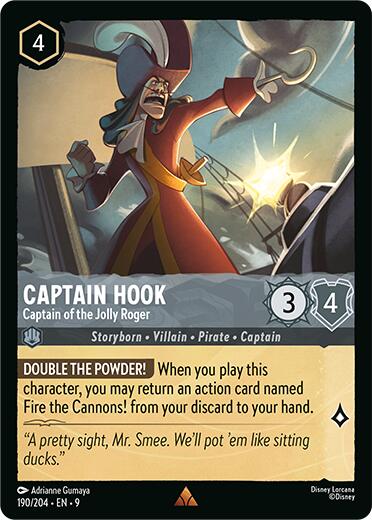 Captain Hook - Captain of the Jolly Roger (190/204) [Fabled] | I Want That Stuff Brandon