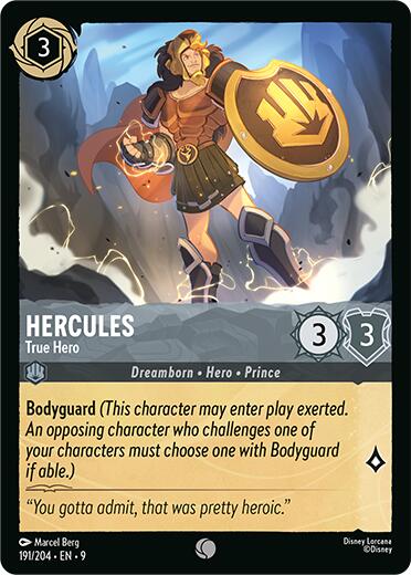 Hercules - True Hero (191/204) [Fabled] | I Want That Stuff Brandon
