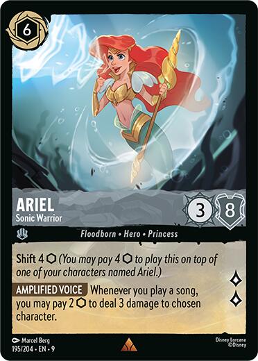 Ariel - Sonic Warrior (195/204) [Fabled] | I Want That Stuff Brandon