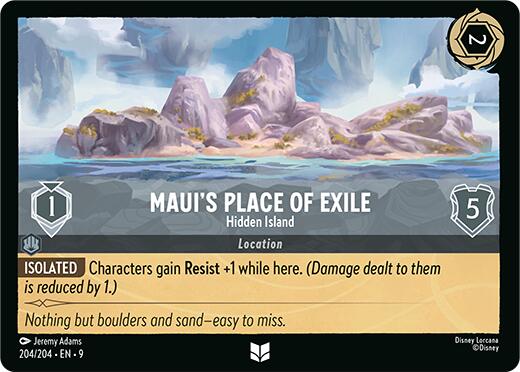 Maui's Place of Exile - Hidden Island (204/204) [Fabled] | I Want That Stuff Brandon