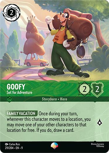 Goofy - Set for Adventure (Epic) (211/204) [Fabled] | I Want That Stuff Brandon