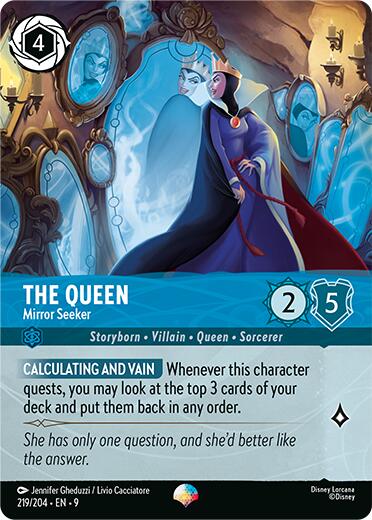 The Queen - Mirror Seeker (Epic) (219/204) [Fabled] | I Want That Stuff Brandon