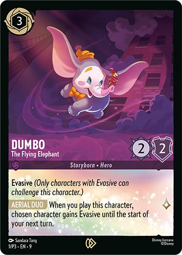 Dumbo - The Flying Elephant (1/P3) [Promo Cards] | I Want That Stuff Brandon