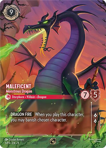Maleficent - Monstrous Dragon (Store Championship) (5/P3) [Promo Cards] | I Want That Stuff Brandon