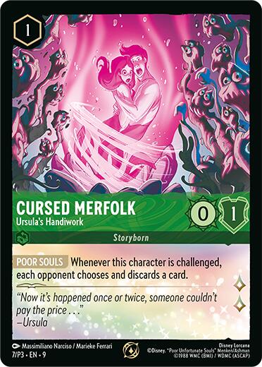 Cursed Merfolk - Ursula's Handiwork (7/P3) [Promo Cards] | I Want That Stuff Brandon