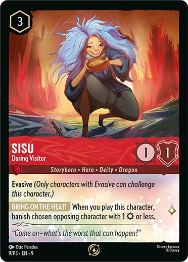 Sisu - Daring Visitor (9/P3) [Promo Cards] | I Want That Stuff Brandon