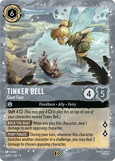 Tinker Bell - Giant Fairy (11/P3) [Promo Cards] | I Want That Stuff Brandon
