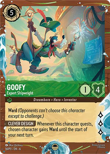 Goofy - Expert Shipwright (Disney Cruise Promo) (14/P3) [Promo Cards] | I Want That Stuff Brandon