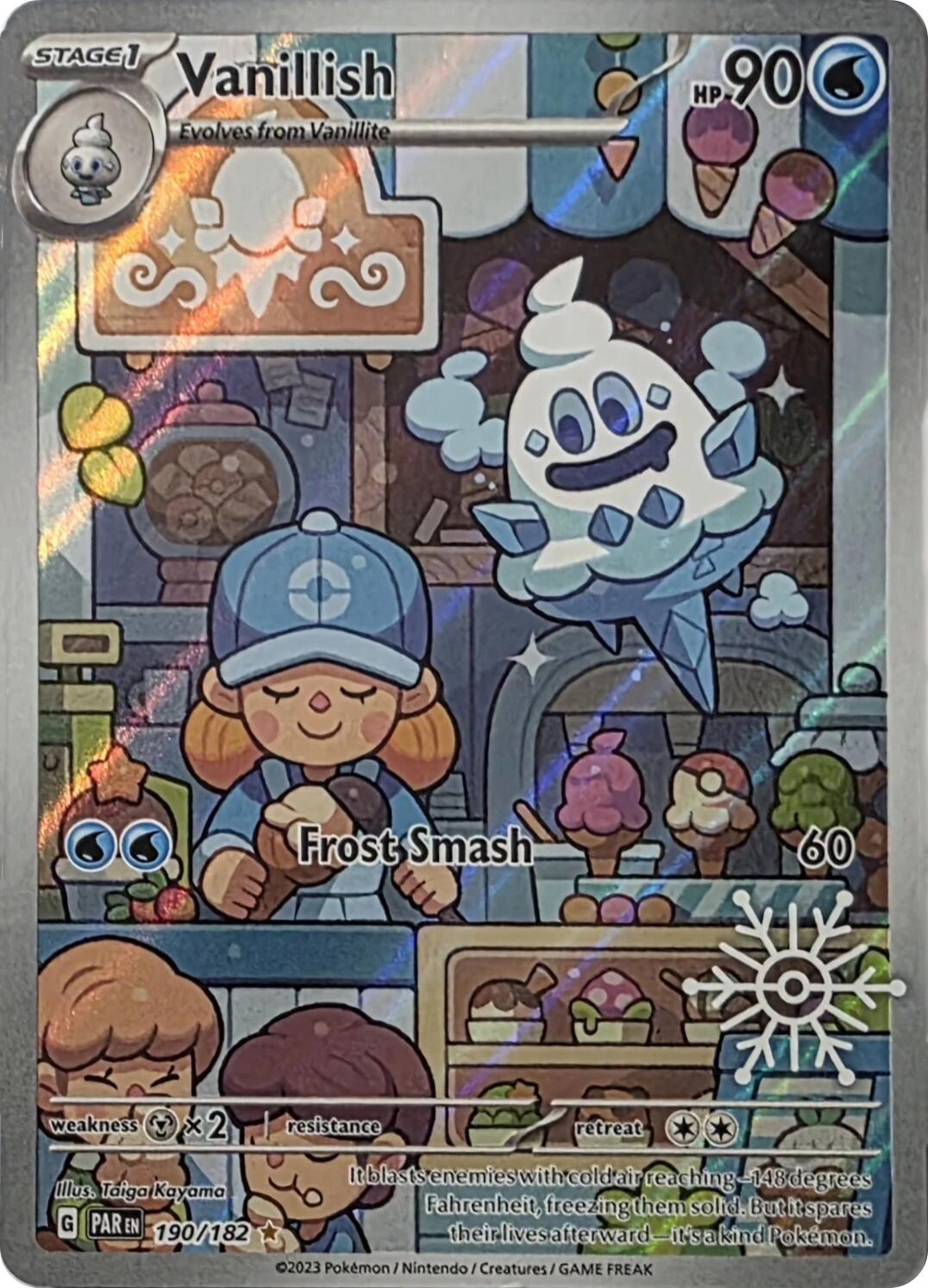 Vanillish (190/182) (Holiday Calendar) [Miscellaneous Cards] | I Want That Stuff Brandon