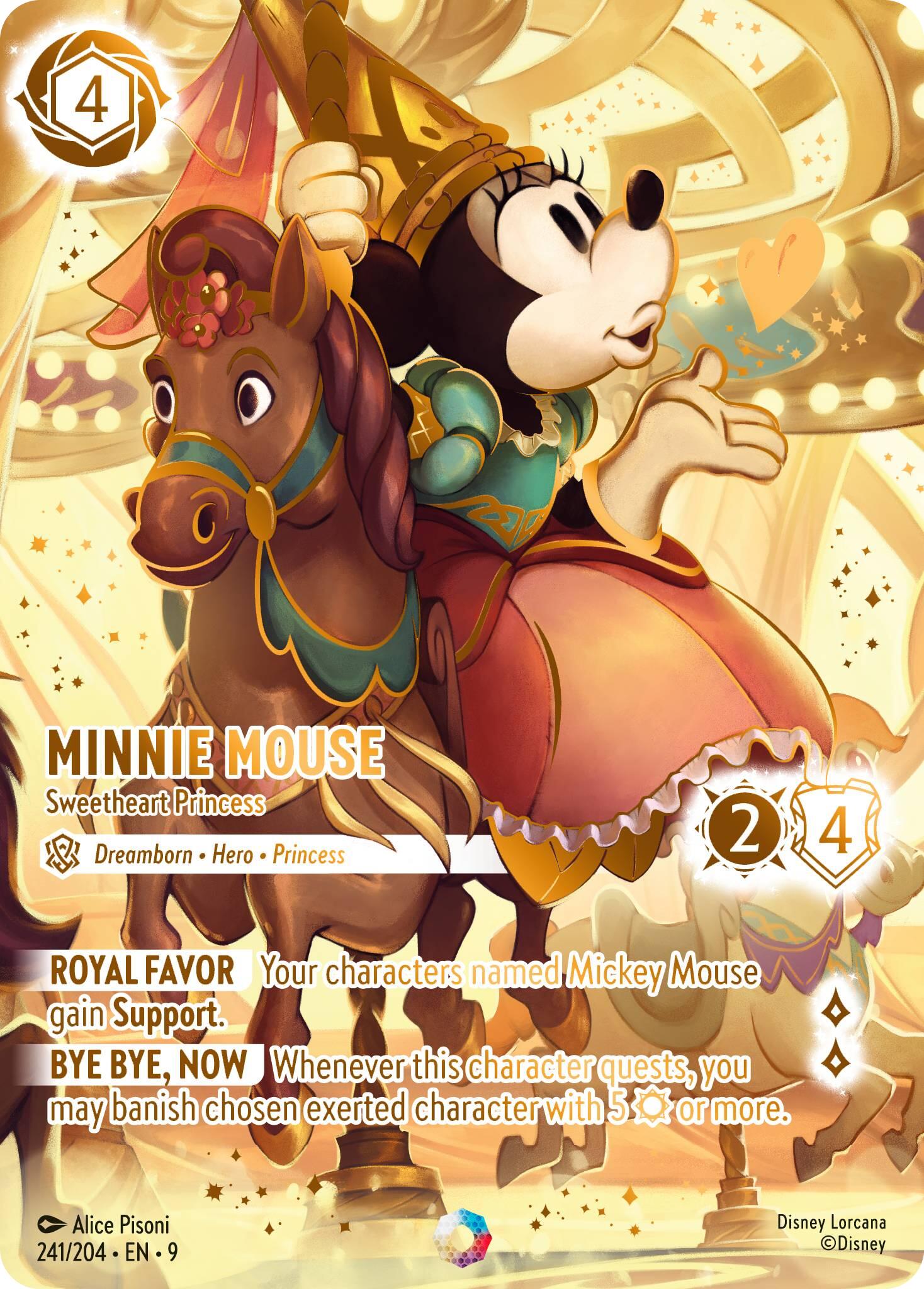 Minnie Mouse - Sweetheart Princess (Iconic) (241/204) [Fabled] | I Want That Stuff Brandon