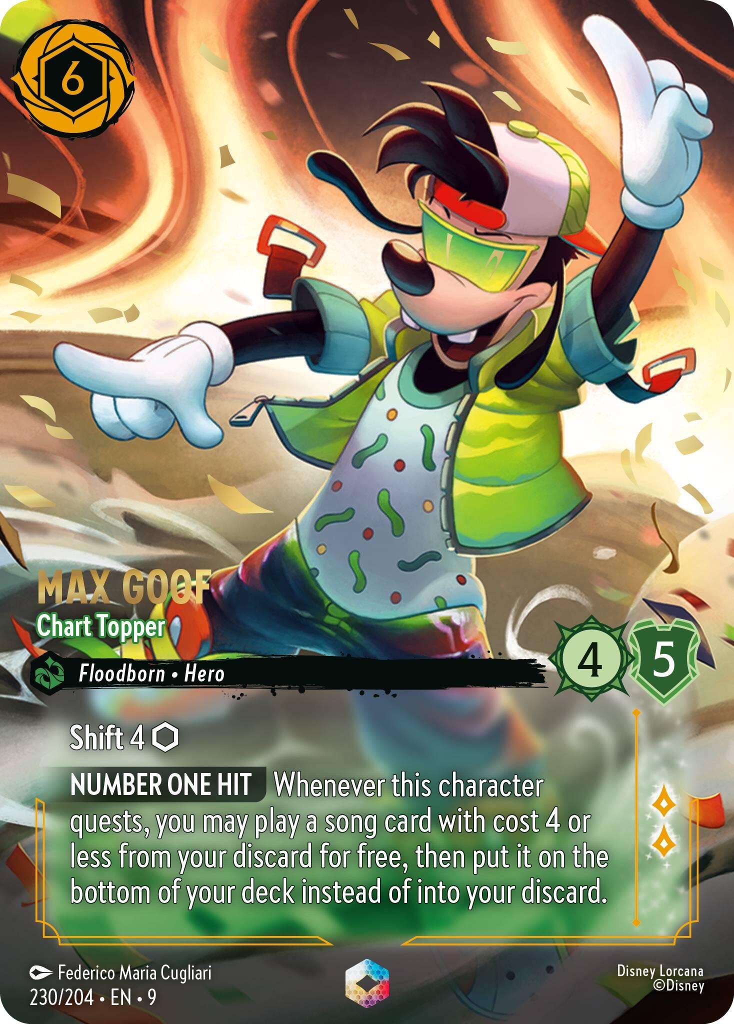 Max Goof - Chart Topper (Enchanted) (230/204) [Fabled] | I Want That Stuff Brandon