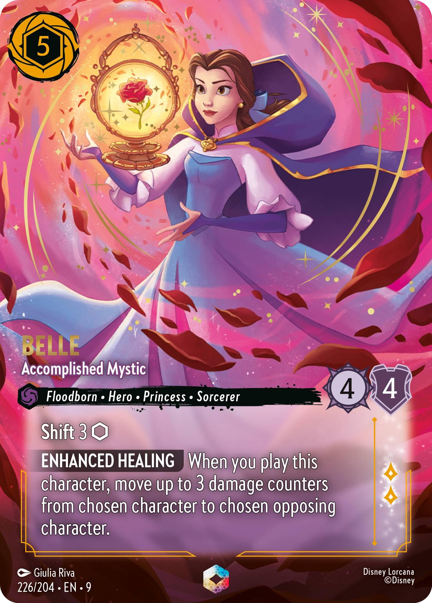 Belle - Accomplished Mystic (Enchanted) (226/204) [Fabled] | I Want That Stuff Brandon