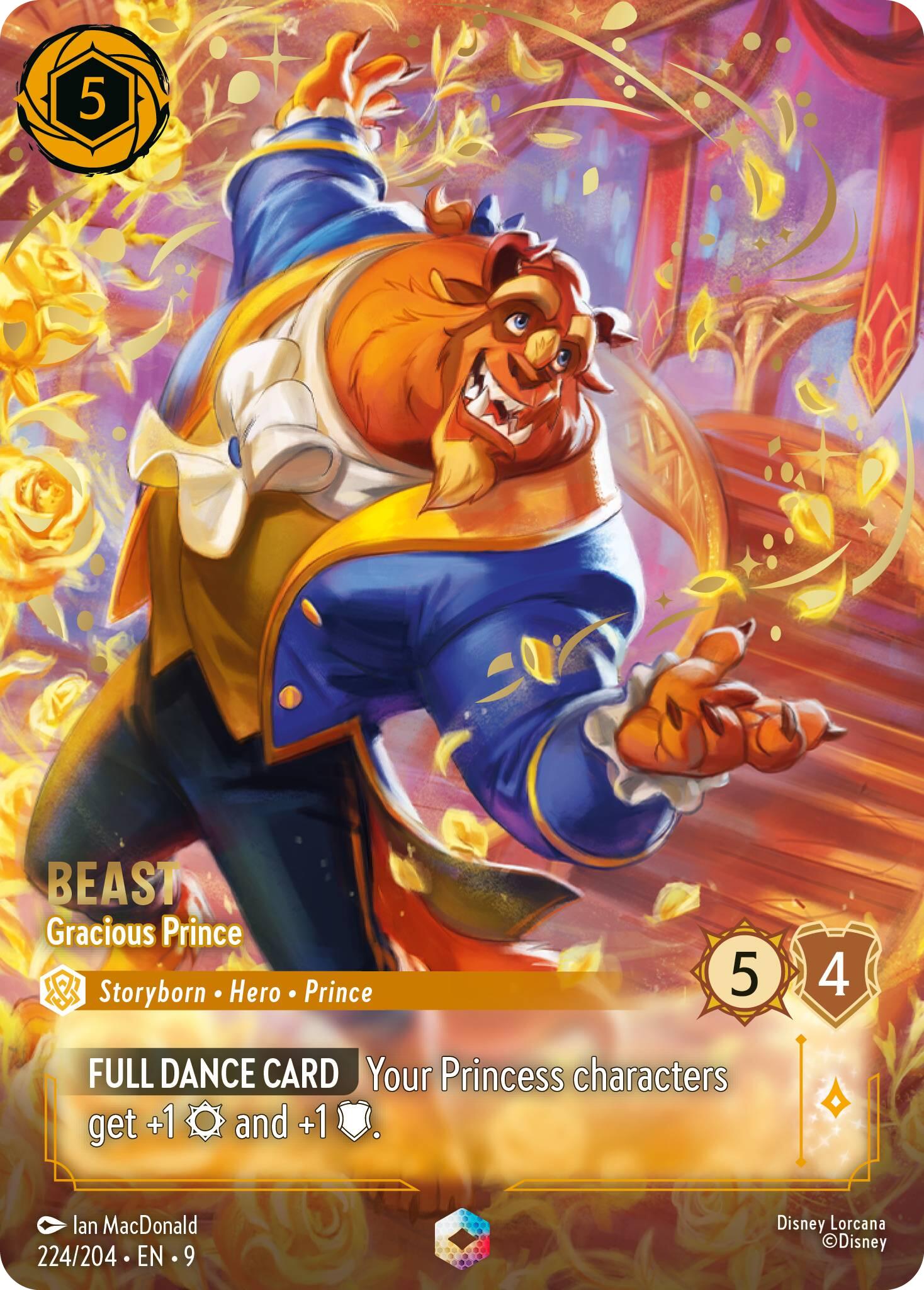Beast - Gracious Prince (Enchanted) (224/204) [Fabled] | I Want That Stuff Brandon