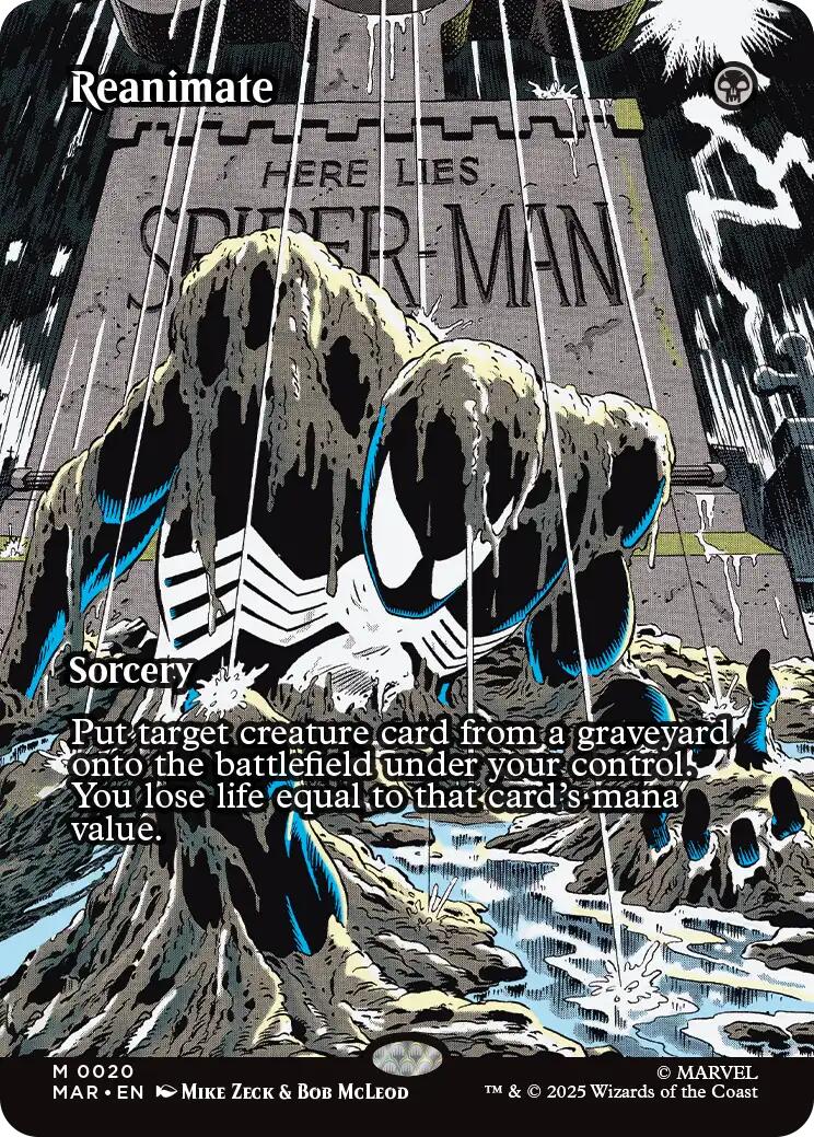 Reanimate (Borderless) [Marvel's Spider-Man: Eternal-Legal] | I Want That Stuff Brandon