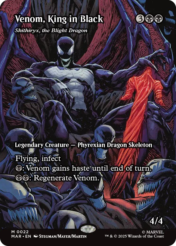 Venom, King in Black - Skithiryx, the Blight Dragon (Borderless) [Marvel's Spider-Man: Eternal-Legal] | I Want That Stuff Brandon