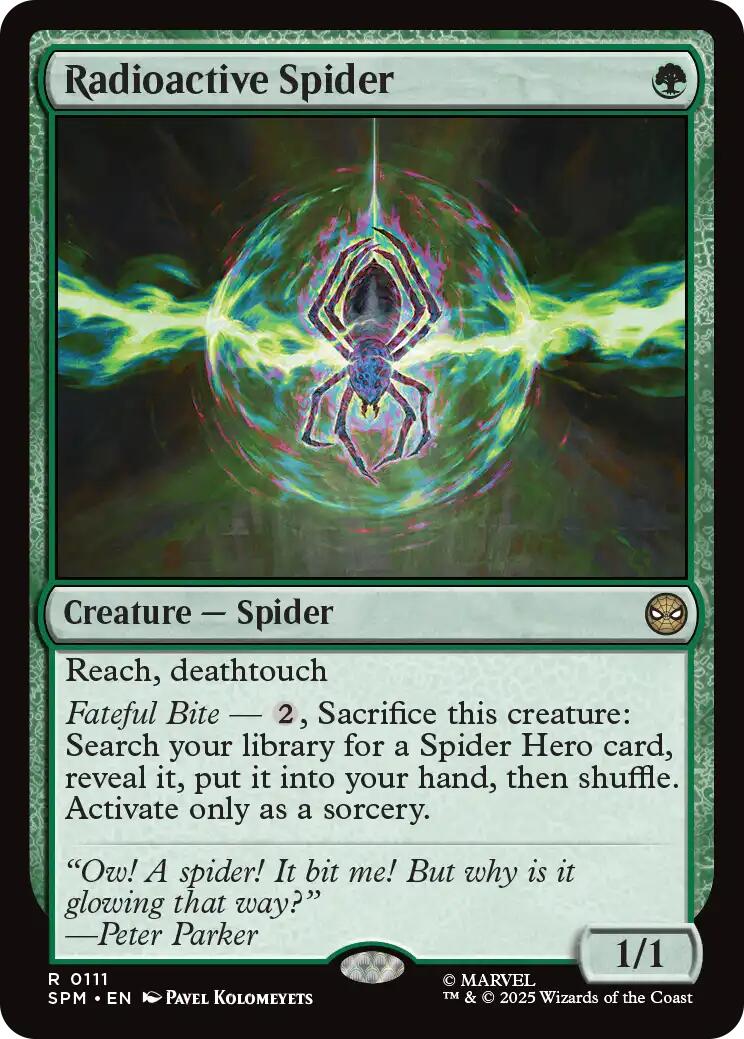 Radioactive Spider [Marvel's Spider-Man] | I Want That Stuff Brandon