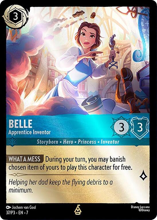 Belle - Apprentice Inventor (37) [Promo Cards] | I Want That Stuff Brandon