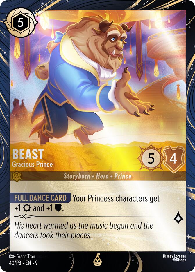 Beast - Gracious Prince (40) [Promo Cards] | I Want That Stuff Brandon