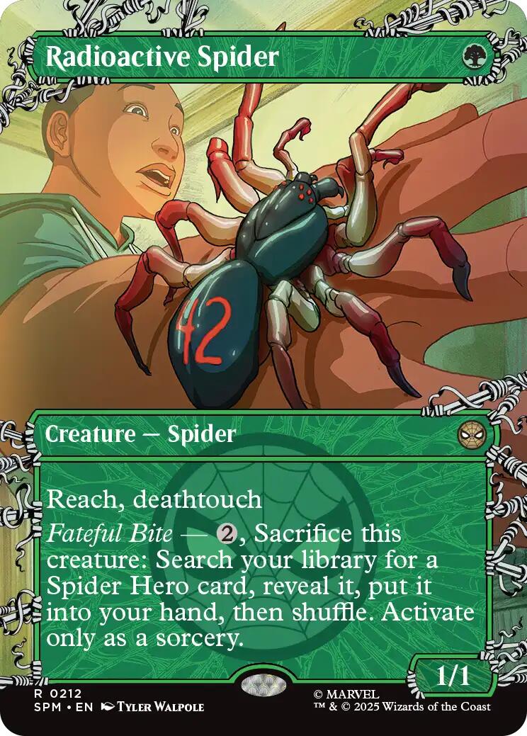 Radioactive Spider (Borderless) [Marvel's Spider-Man] | I Want That Stuff Brandon