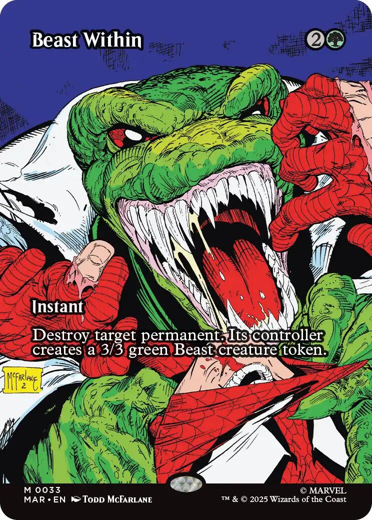 Beast Within (Borderless) [Marvel's Spider-Man: Eternal-Legal] | I Want That Stuff Brandon