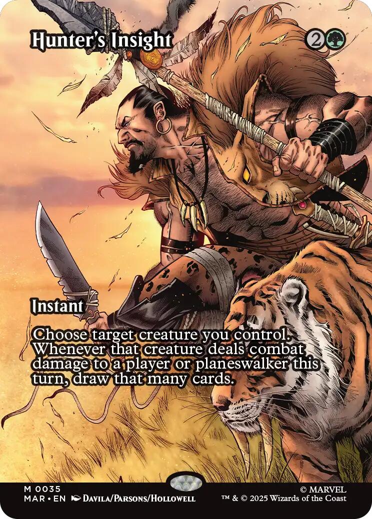 Hunter's Insight (Borderless) [Marvel's Spider-Man: Eternal-Legal] | I Want That Stuff Brandon