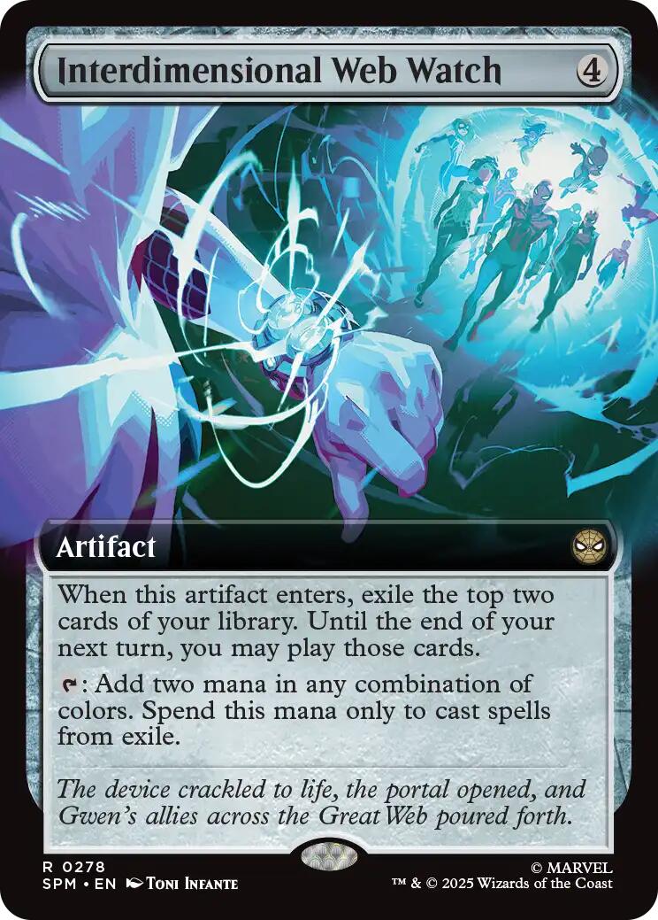 Interdimensional Web Watch (Extended Art) [Marvel's Spider-Man] | I Want That Stuff Brandon