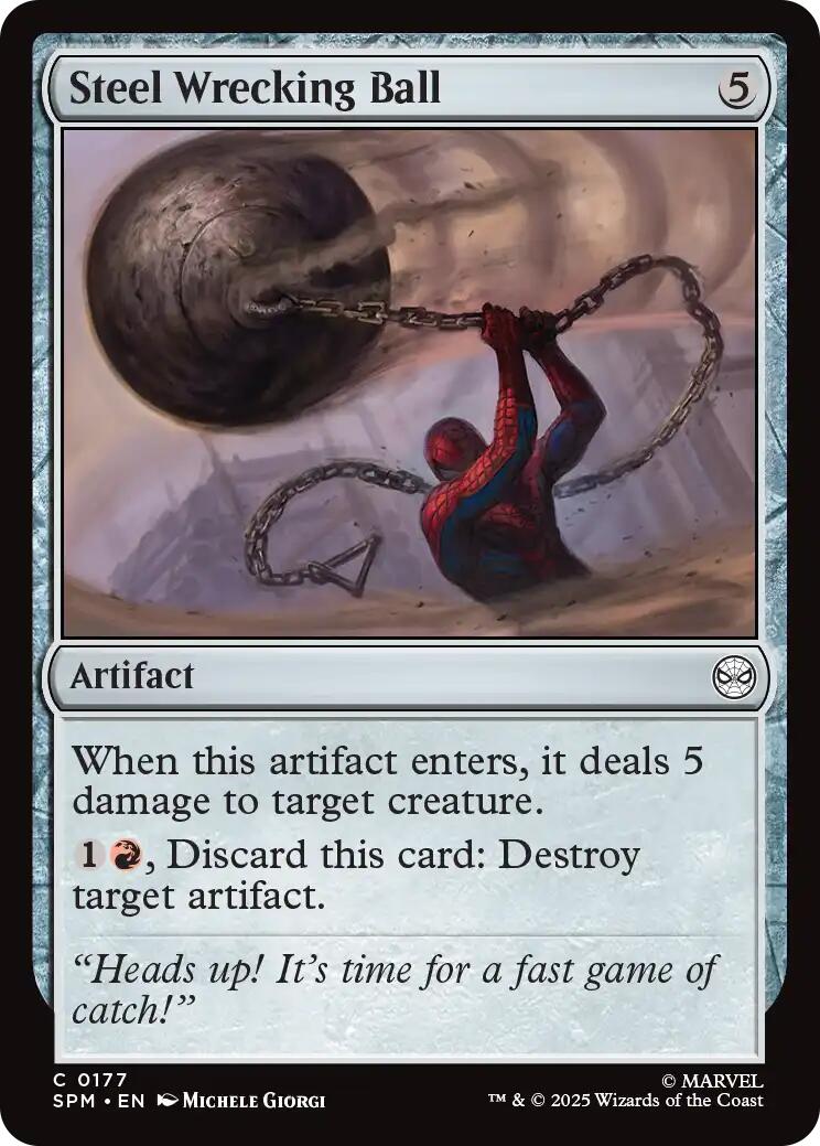 Steel Wrecking Ball [Marvel's Spider-Man] | I Want That Stuff Brandon
