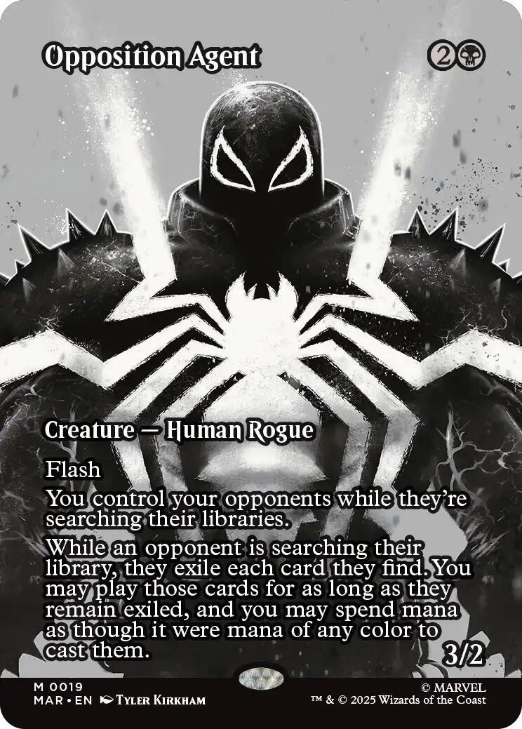 Opposition Agent (Borderless) [Marvel's Spider-Man: Eternal-Legal] | I Want That Stuff Brandon