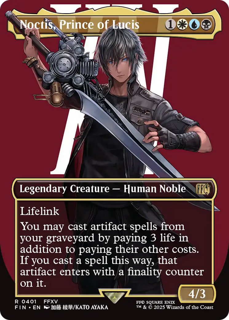 Noctis, Prince of Lucis (Borderless) [FINAL FANTASY] | I Want That Stuff Brandon