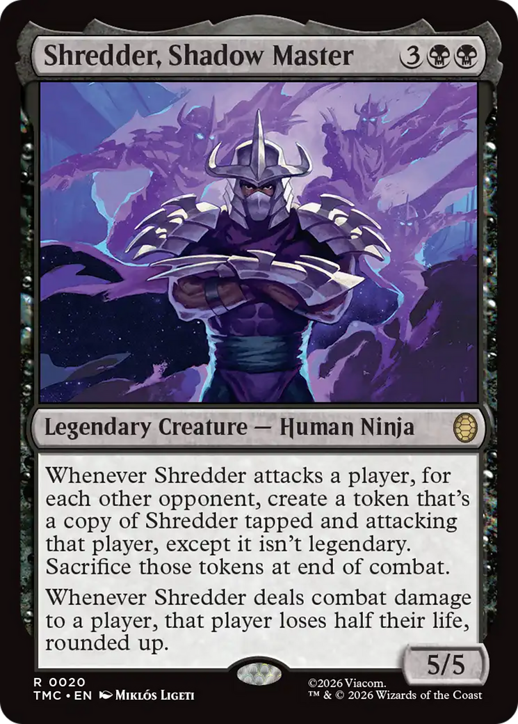 Shredder, Shadow Master [Teenage Mutant Ninja Turtles Commander] | I Want That Stuff Brandon