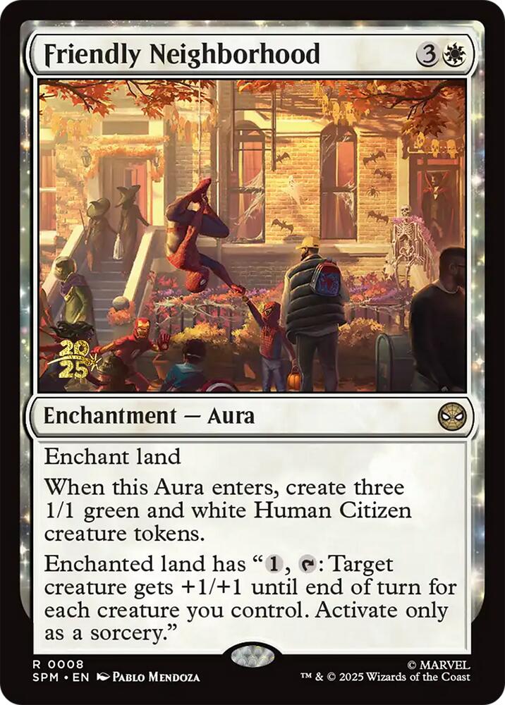 Friendly Neighborhood [Marvel's Spider-Man Prerelease Promos] | I Want That Stuff Brandon