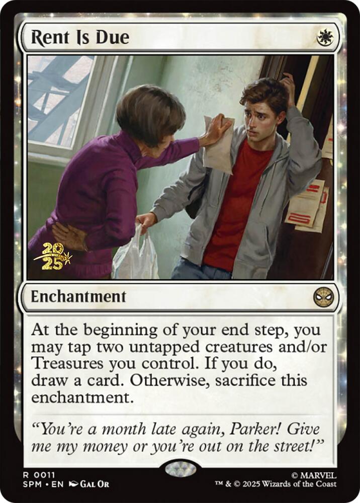Rent Is Due [Marvel's Spider-Man Prerelease Promos] | I Want That Stuff Brandon