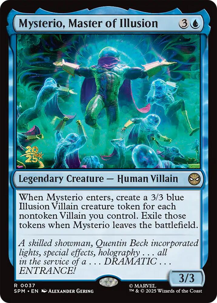 Mysterio, Master of Illusion [Marvel's Spider-Man Prerelease Promos] | I Want That Stuff Brandon