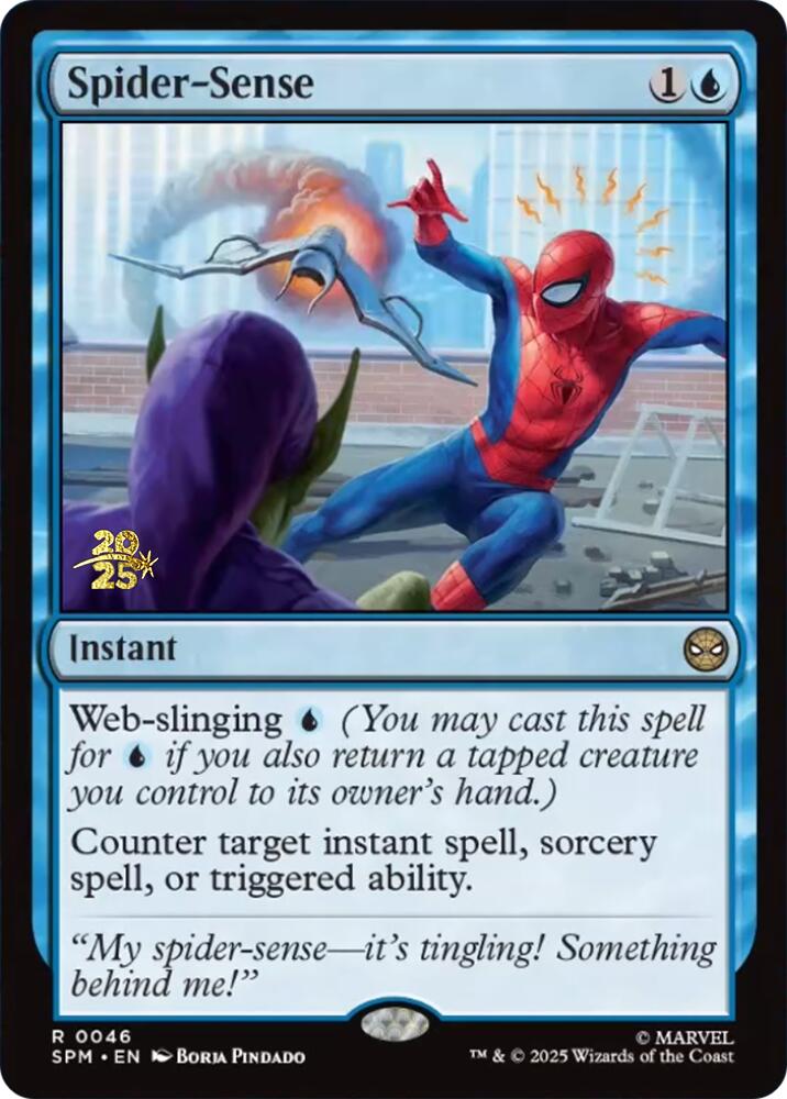 Spider-Sense [Marvel's Spider-Man Prerelease Promos] | I Want That Stuff Brandon