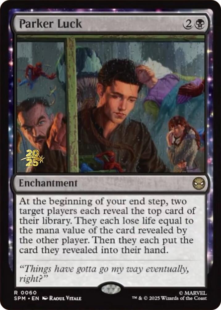 Parker Luck [Marvel's Spider-Man Prerelease Promos] | I Want That Stuff Brandon