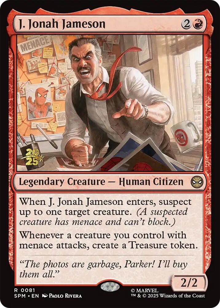 J. Jonah Jameson [Marvel's Spider-Man Prerelease Promos] | I Want That Stuff Brandon