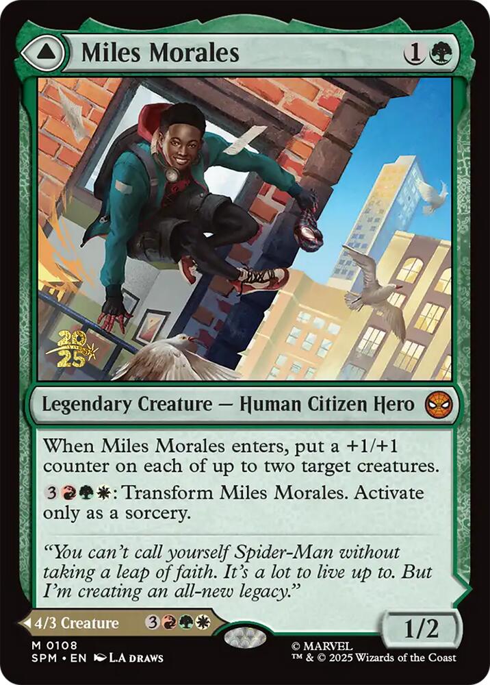 Miles Morales // Ultimate Spider-Man [Marvel's Spider-Man Prerelease Promos] | I Want That Stuff Brandon