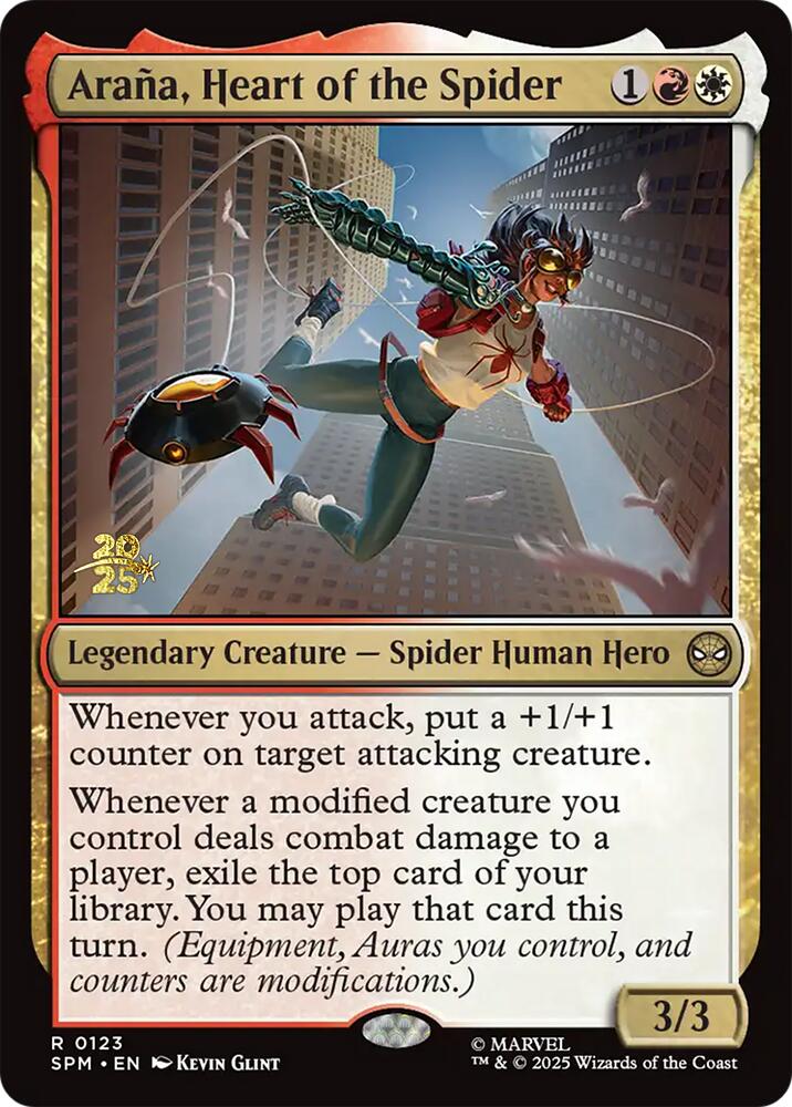 Arana, Heart of the Spider [Marvel's Spider-Man Prerelease Promos] | I Want That Stuff Brandon
