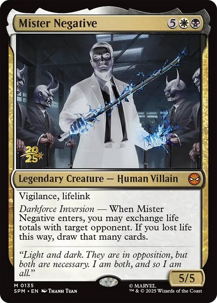 Mister Negative [Marvel's Spider-Man Prerelease Promos] | I Want That Stuff Brandon